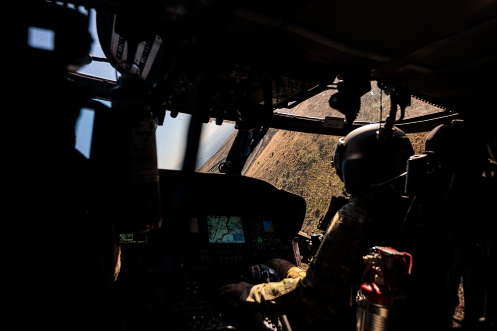 Birds That Shoot Back: Washington National Guard aviation crews conduct aerial M240H gunnery at Yakima Training Center