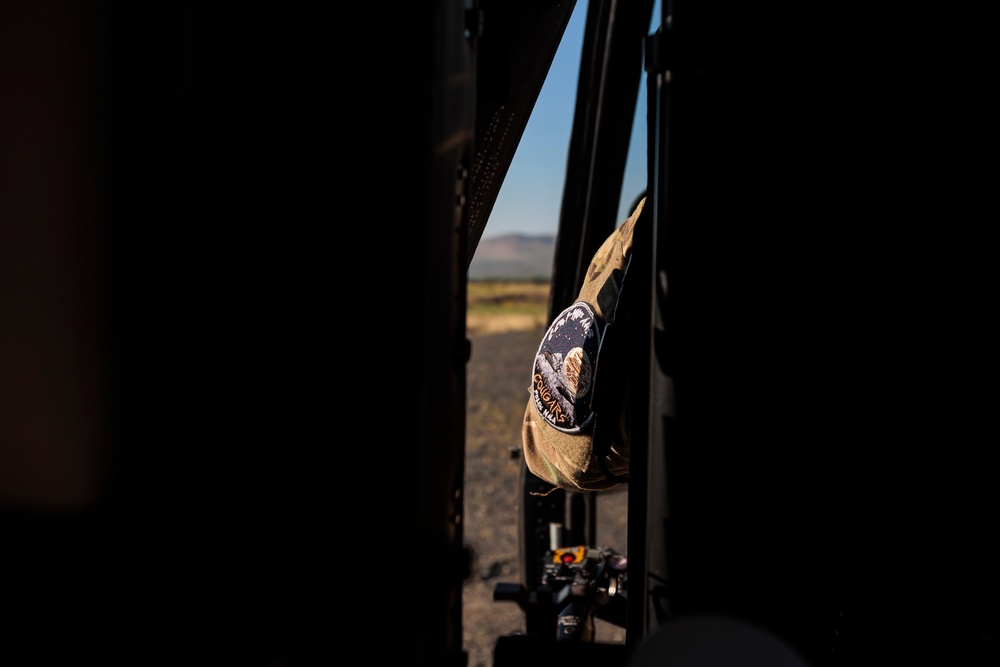 Birds That Shoot Back: Washington National Guard aviation crews conduct aerial M240H gunnery at Yakima Training Center