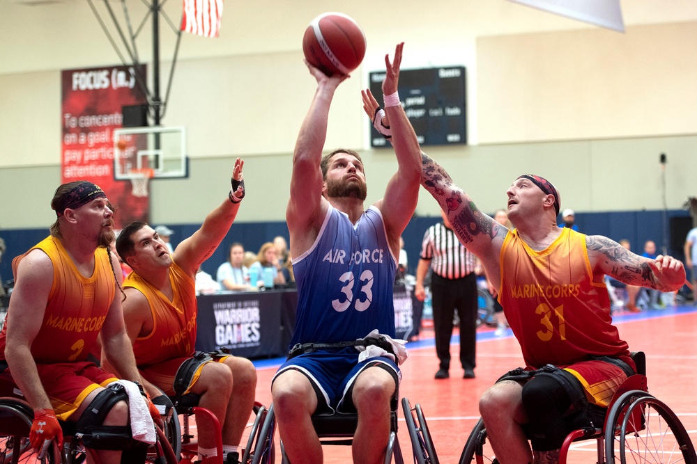 2023 DoD Warrior Games Wheelchair Basketball Finals