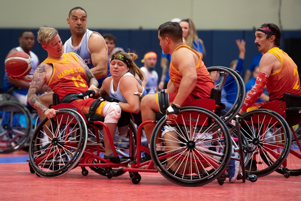 2023 DoD Warrior Games Wheelchair Basketball Finals