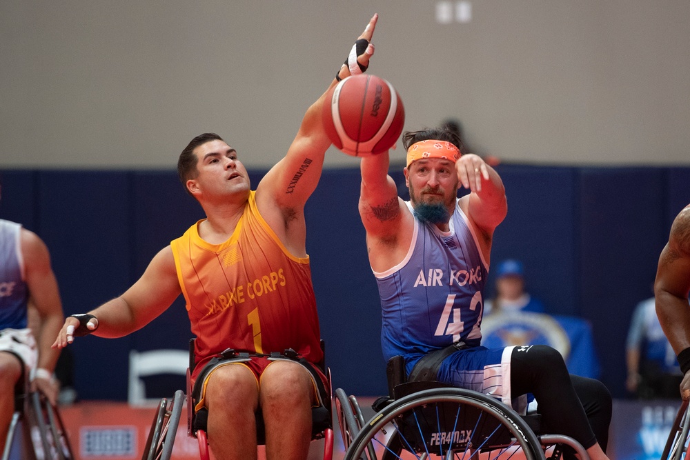 2023 DoD Warrior Games Wheelchair Basketball Finals