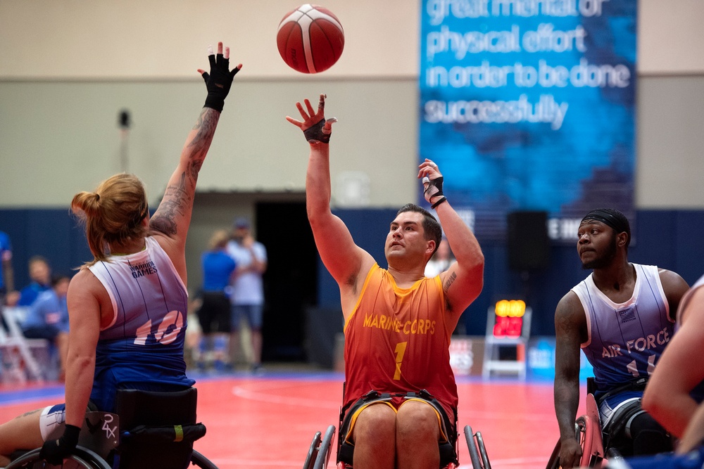 2023 DoD Warrior Games Wheelchair Basketball Finals