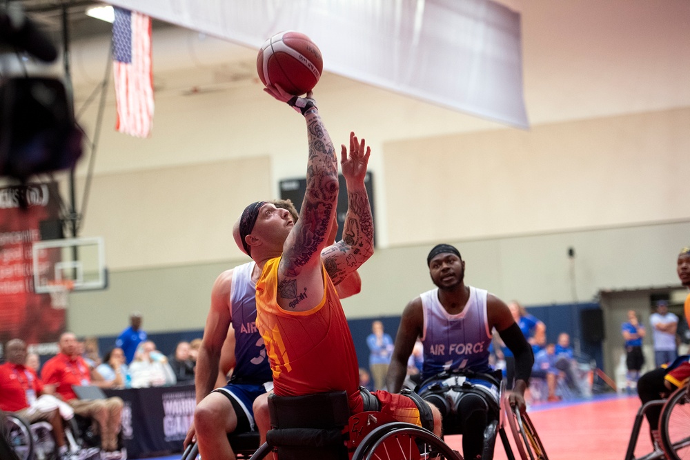 2023 DoD Warrior Games Wheelchair Basketball Finals