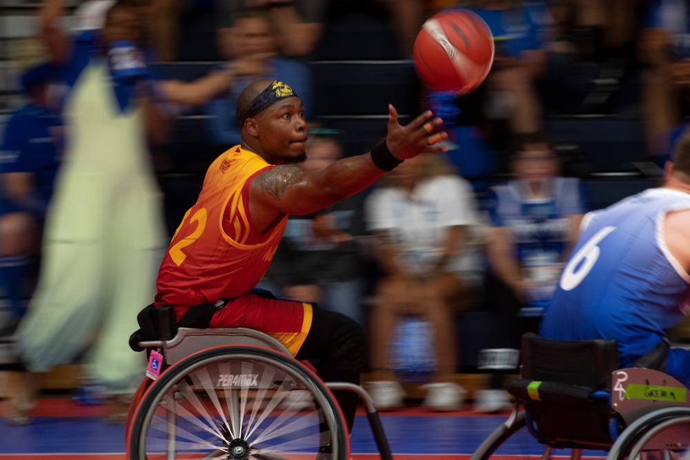 2023 DoD Warrior Games Wheelchair Basketball Finals