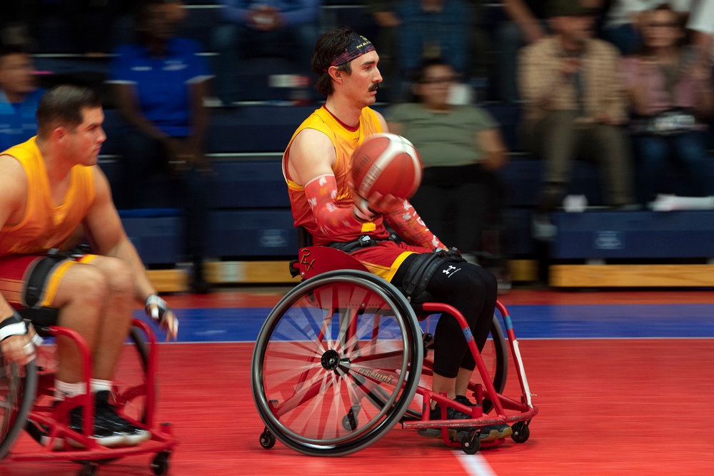 2023 DoD Warrior Games Wheelchair Basketball Finals