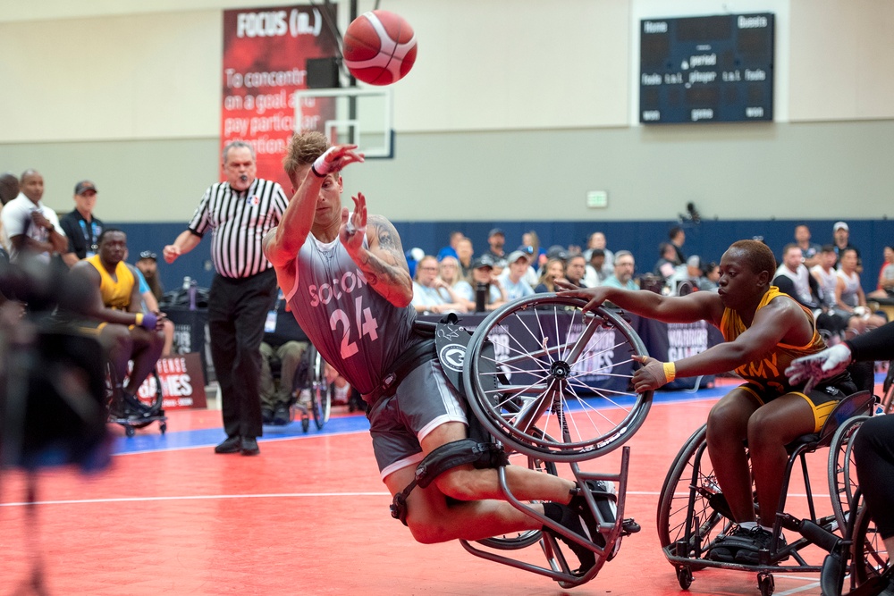 2023 DoD Warrior Games Wheelchair Basketball Bronze Round