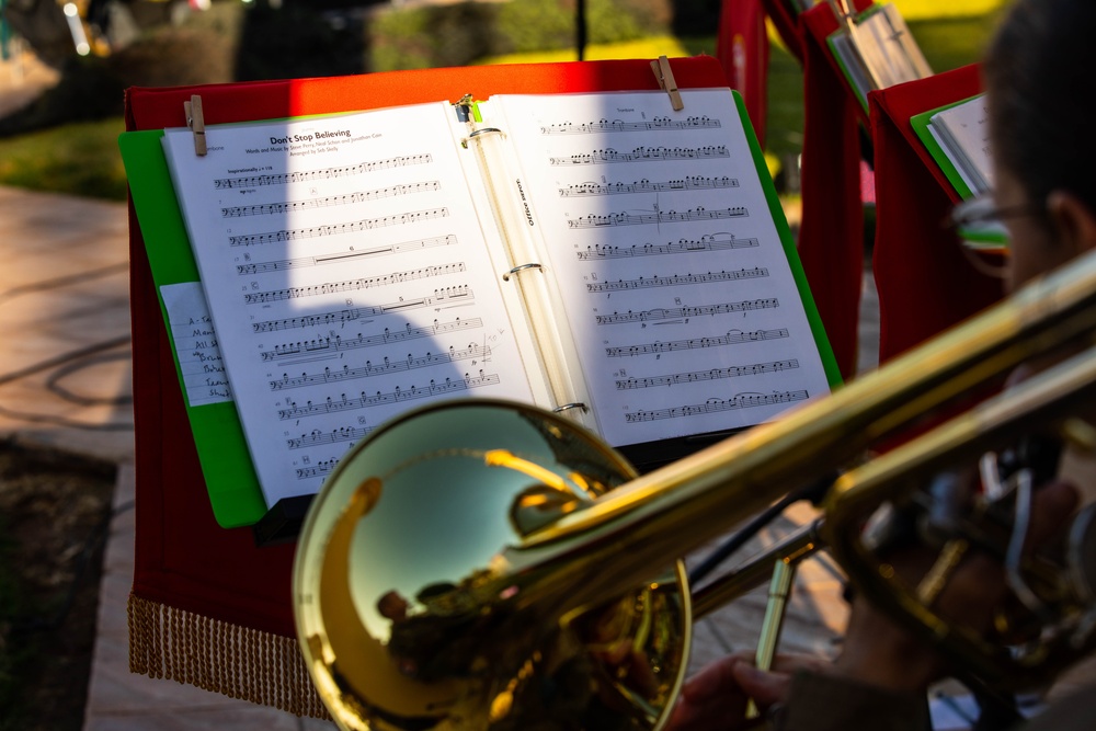 U.S. Army Band Entertains The Troops at Agadir, Morocco for African Lion 2023