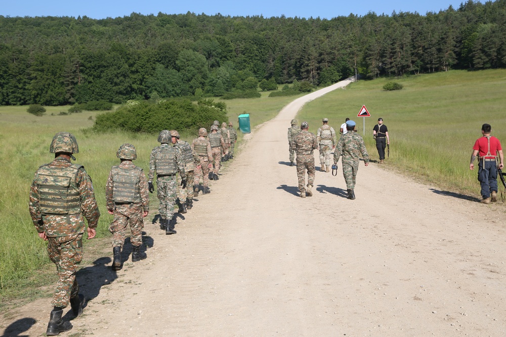 Armenian Troops Conduct a Sync Patrol