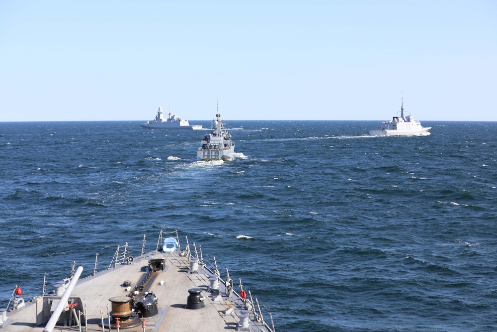 BALTOPS 23: USS Paul Ignatius Participates in NATO Formation