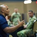 Carlos Evans visits the 1st Mission Support Command