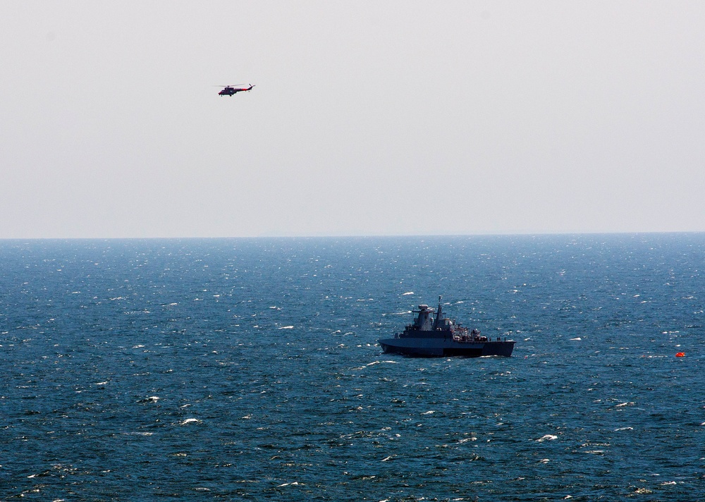 Polish Navy Search and Rescue Exercise