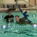 Iowa National Guard Soldiers conduct combat water survival training