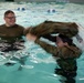 Iowa National Guard Soldiers conduct combat water survival training