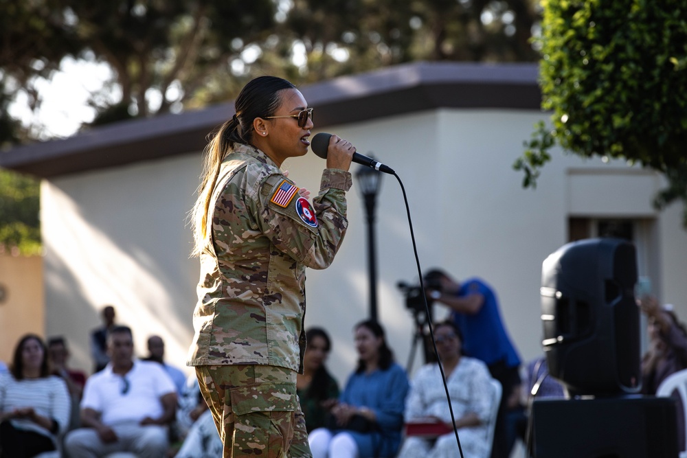 Utah Army National Guard band entertains troops and Moroccans in Agadir, Morocco during African Lion 2023