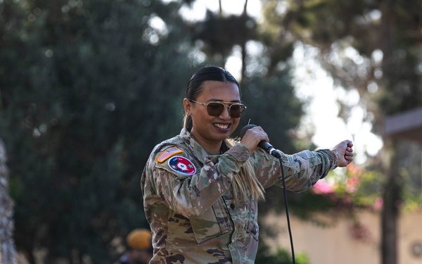 Utah Army National Guard band entertains troops and Moroccans in Agadir, Morocco during African Lion 2023