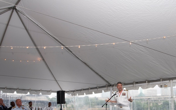 U.S. Navy Reception on USS Kansas City (LCS 22)