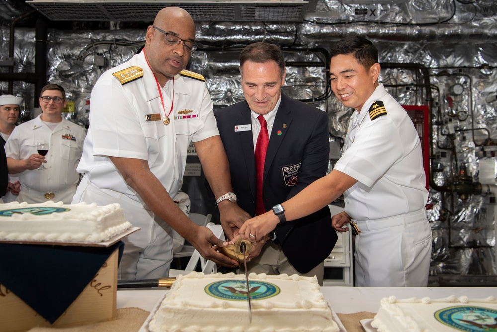 U.S. Navy Reception on USS Kansas City (LCS 22)