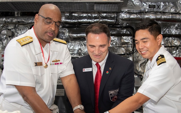 U.S. Navy Reception on USS Kansas City (LCS 22)