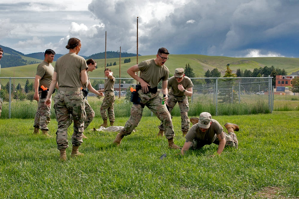 143rd MP Company conducts non-lethal weapons training