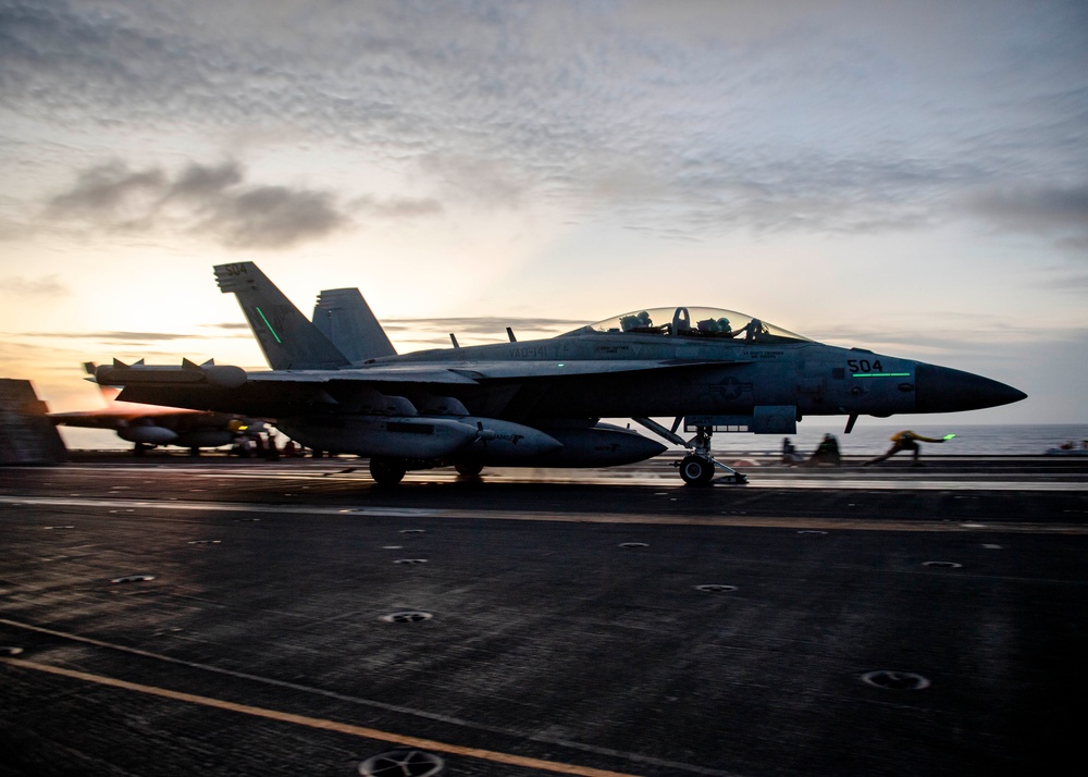 USS Ronald Reagan (CVN 76) conducts flight operations