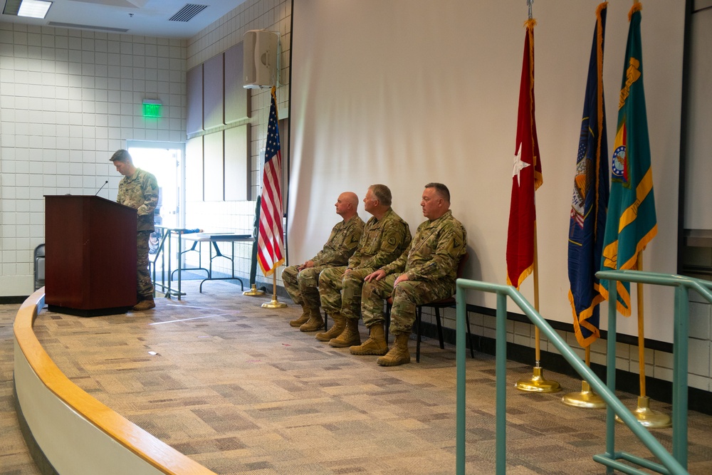 Camp Williams Change of Command