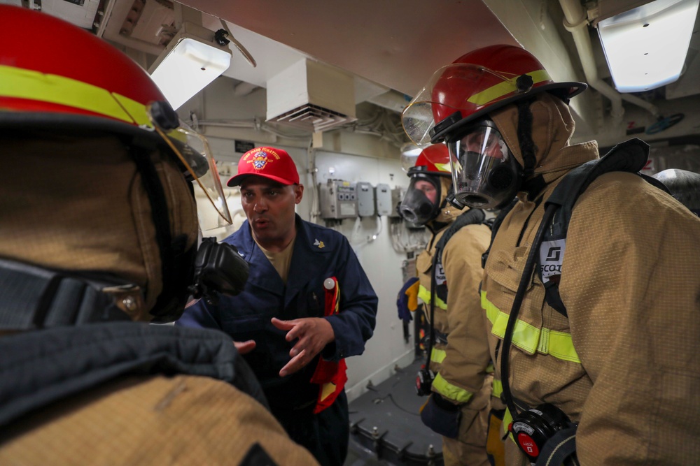 BALTOPS 23: USS Paul Ignatius Conducts General Quarters Drill