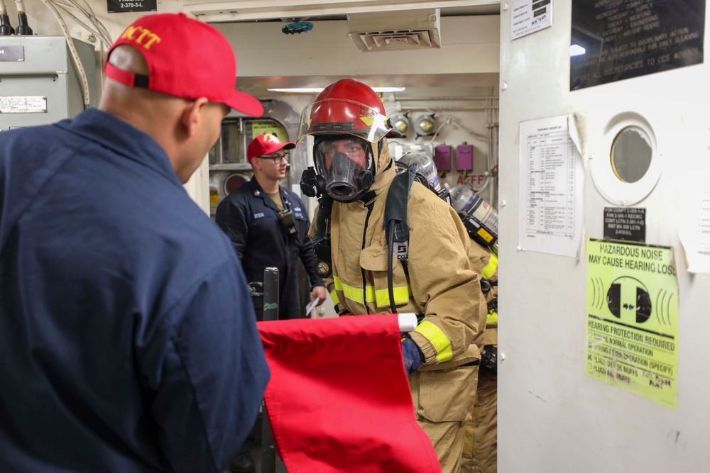 BALTOPS 23: USS Paul Ignatius Conducts General Quarters Drill