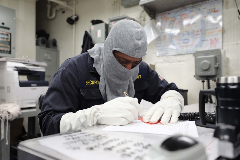 BALTOPS 23: USS Paul Ignatius Conducts General Quarters Drill