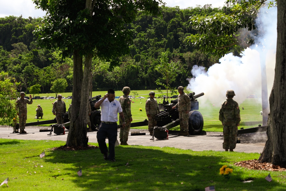 Puerto Rico National Cemetery conducted a Memorial Day