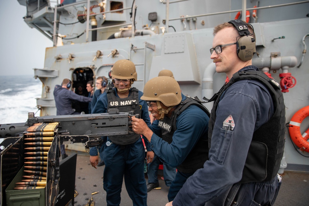 Midshipmen Conduct Summer Training Onboard USS Oscar Austin (DDG-79)