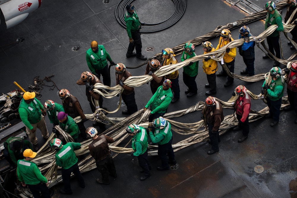 Nimitz Flight Deck Training