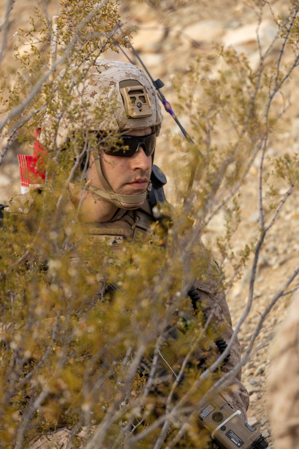 ITX 4-23 Bravo Company, 1st Battalion, 23D Marine Regiment conducts Range 410