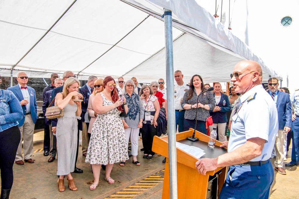 U.S. Coast Guard Cutter Elm (WLB 204) Hosts Reception During Portland Fleet Week