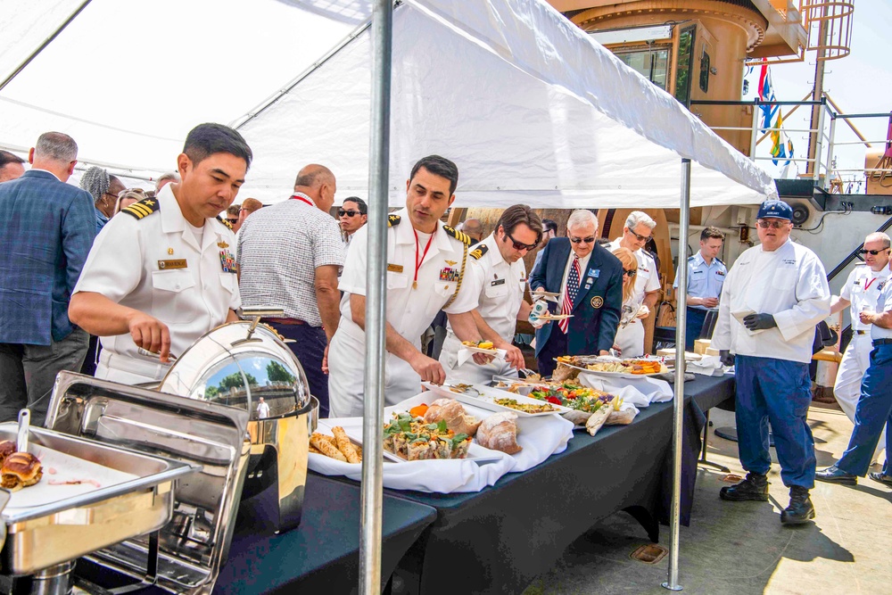 U.S. Coast Guard Cutter Elm (WLB 204) Hosts Reception During Portland Fleet Week