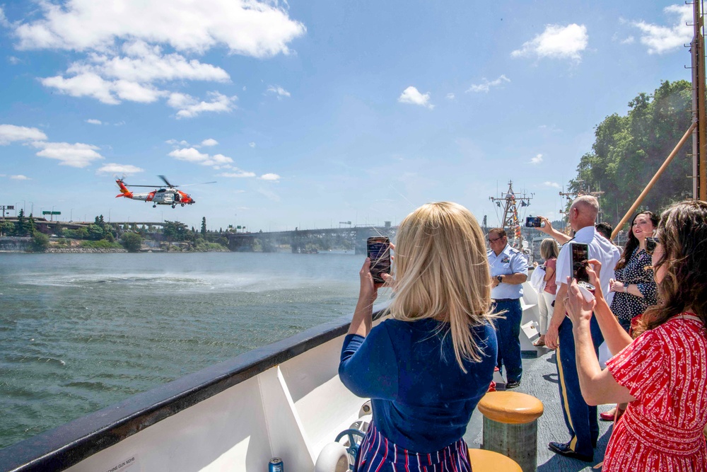 U.S. Coast Guard Cutter Elm (WLB 204) Hosts Reception During Portland Fleet Week