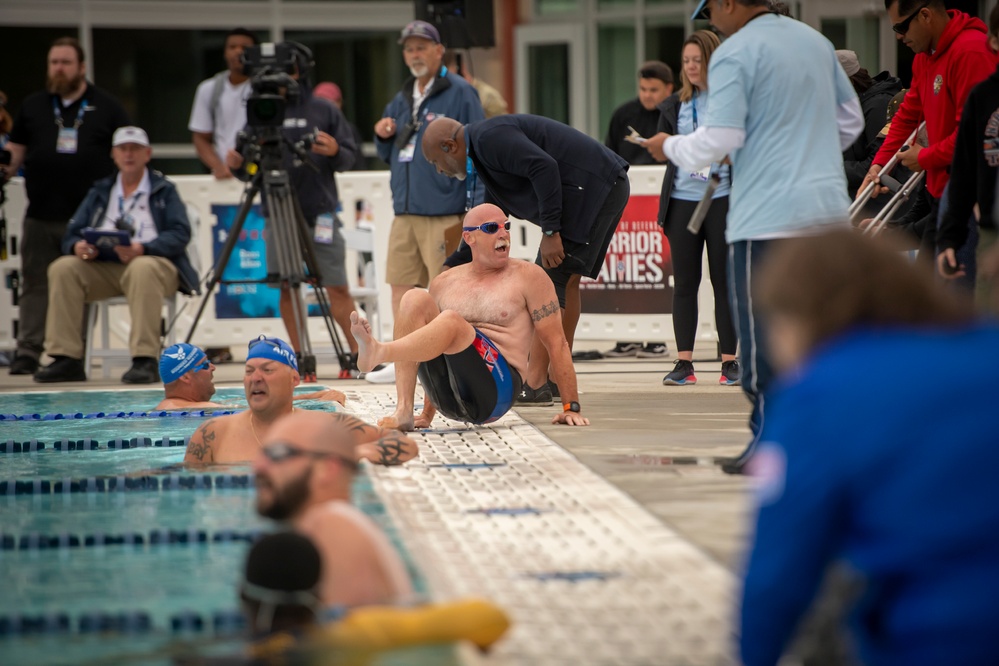 2023 DoD Warrior Games Challenge Swimming