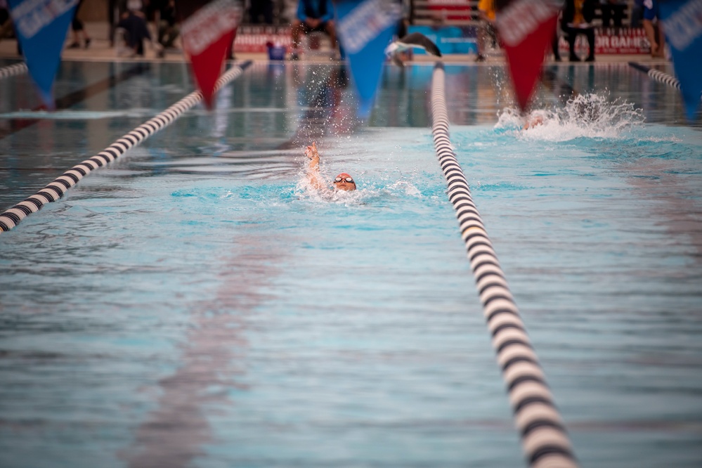 2023 DoD Warrior Games Challenge Swimming