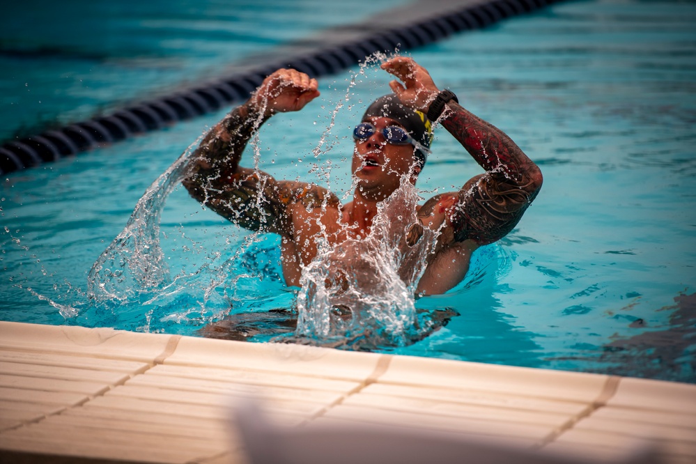 2023 DoD Warrior Games Challenge Swimming