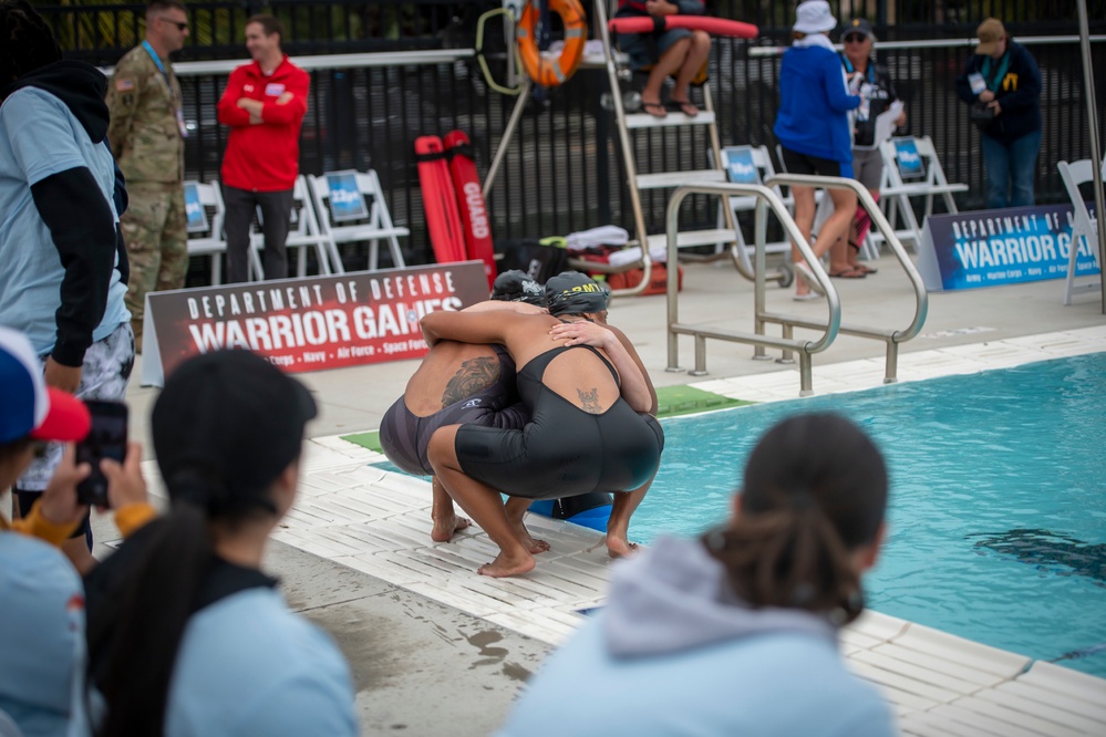 2023 DoD Warrior Games Challenge Swimming