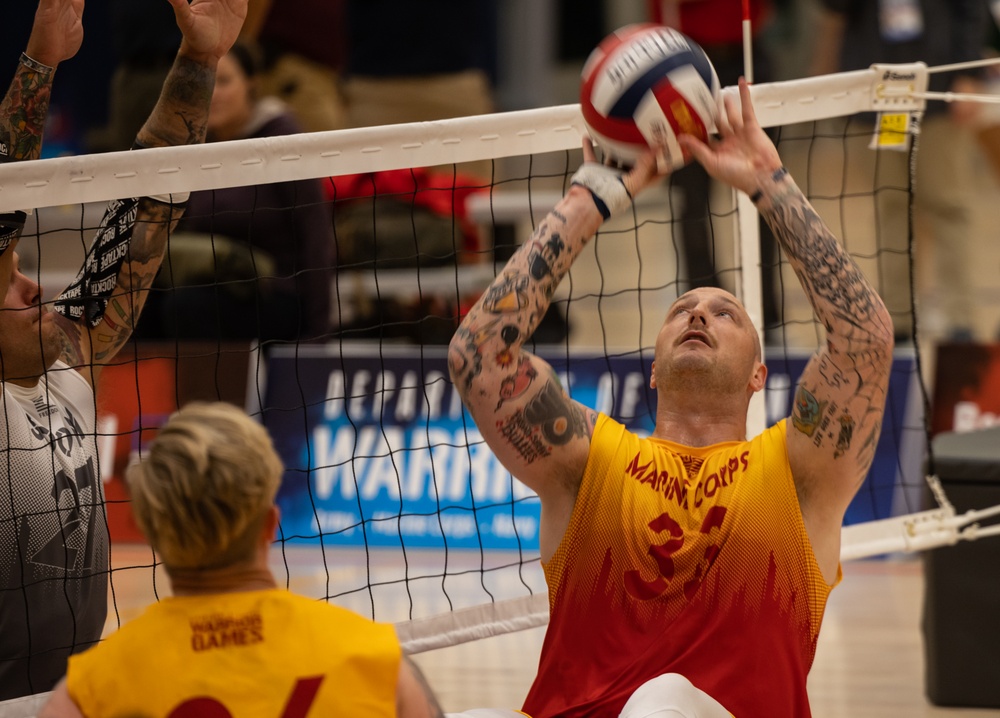 2023 DOD Warrior Games Challenge Team Marine Corps – Sitting Volleyball Prelims Day 1