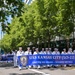 Sailors March in Portland Rose Festival's Grand Floral Parade