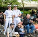 Sailors March in Portland Rose Festival's Grand Floral Parade