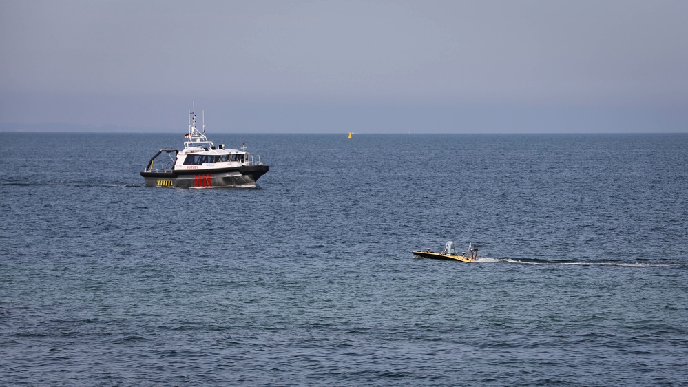 UUV and USV Operations in Putlos, Germany