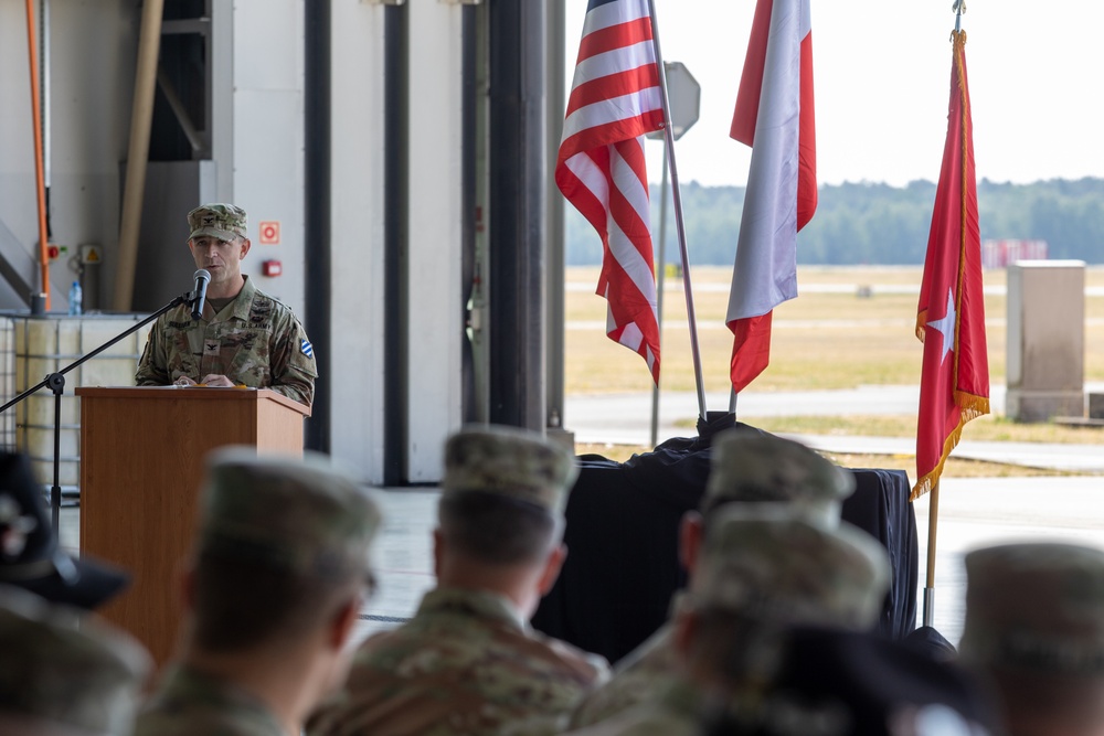 3rd Combat Aviation Brigade Conducts Change of Command