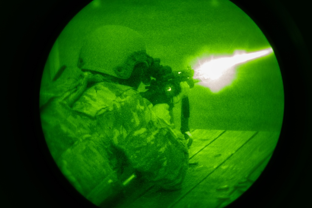 188th Security Forces Squadron Airmen Experience Nighttime and Air Base Ground Defense Training