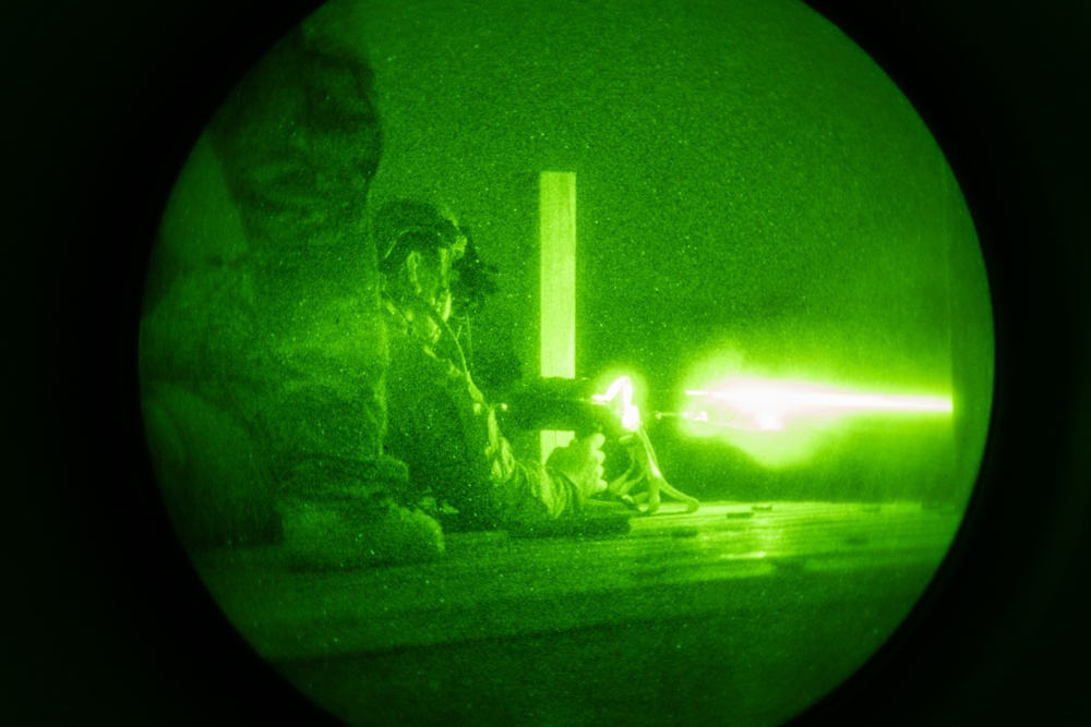 188th Security Forces Squadron Airmen Experience Nighttime and Air Base Ground Defense Training