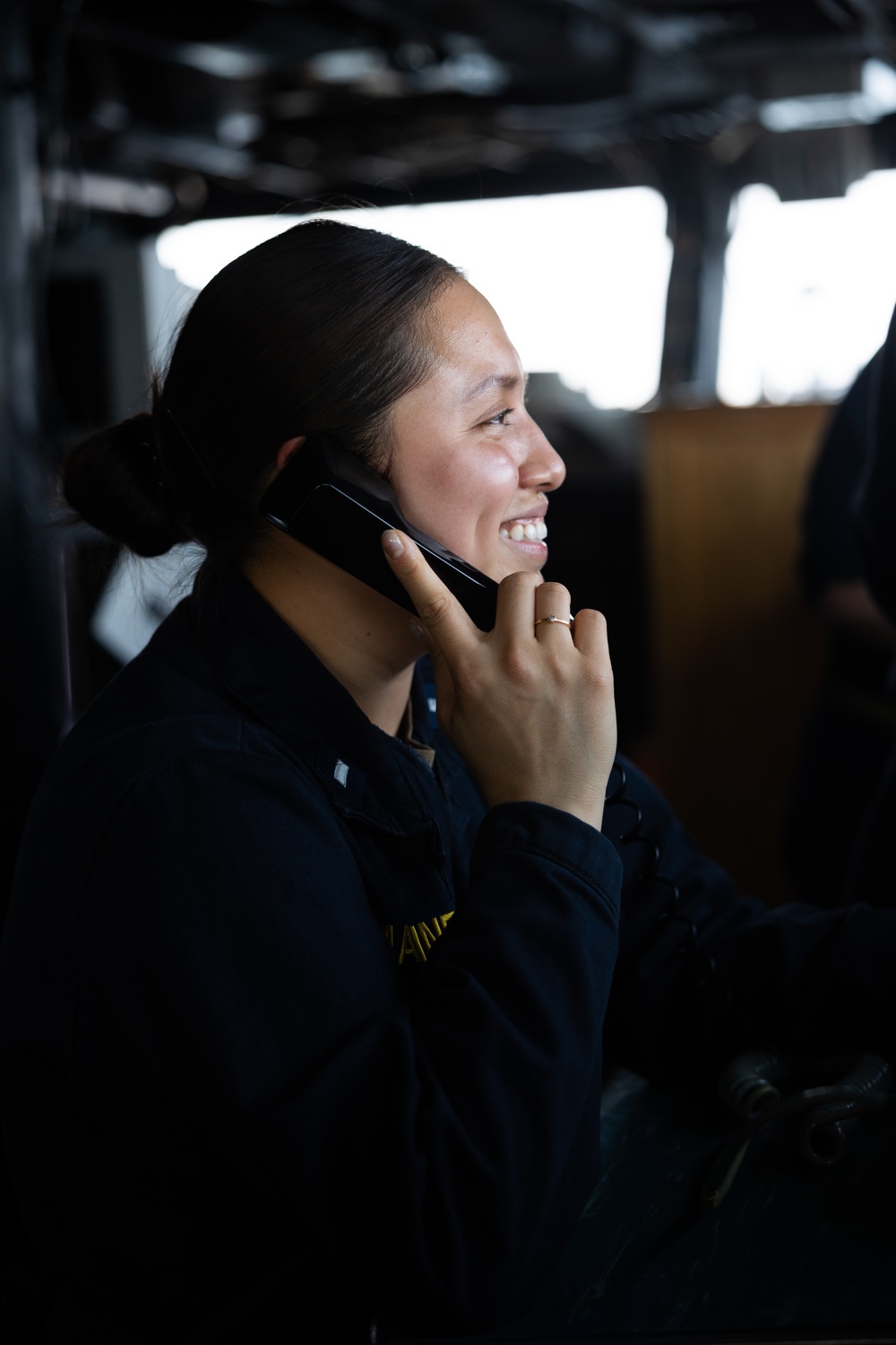 USS BATAAN SAILORS PERFORM FLEET BATTLE PROBLEM