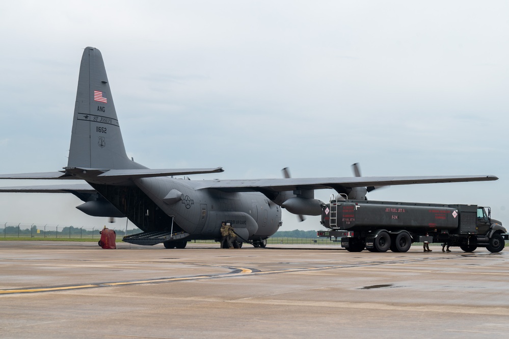 Wet-wing defuel mission