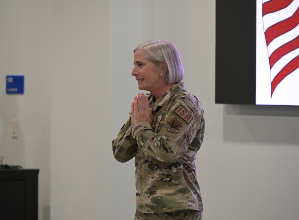 Lt. Col. Robin Grubb assumes command of the 118th Intelligence, Surveillance and Reconnaissance Group