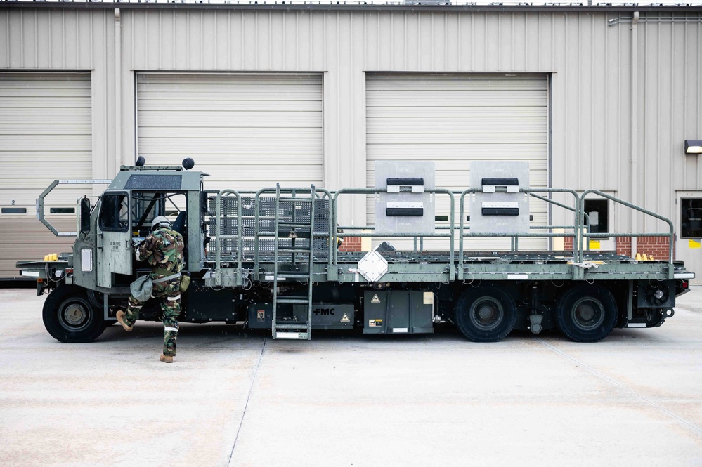 Airmen complete essential tasks in chem gear